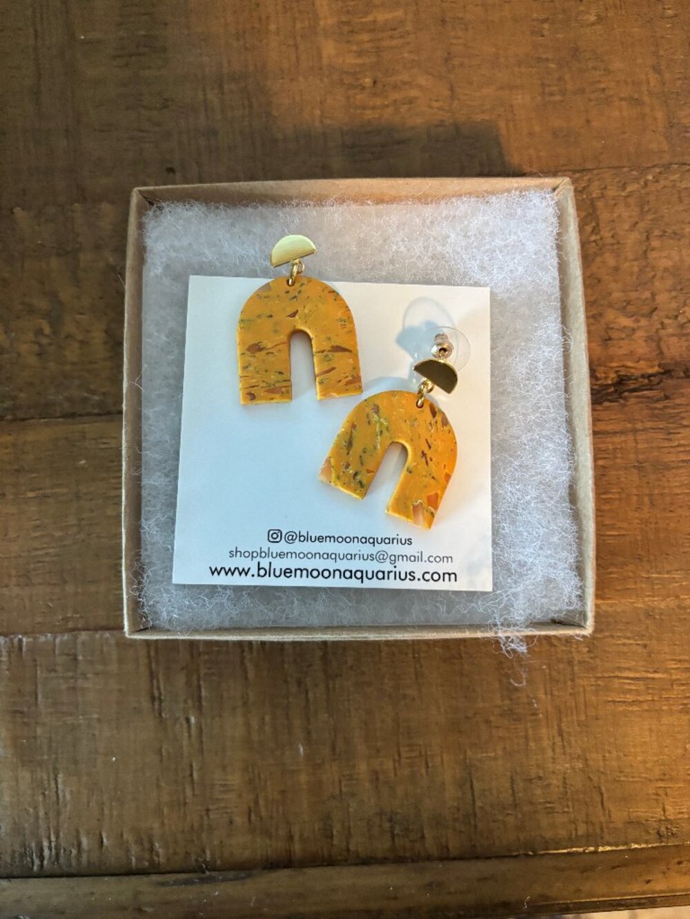 Handmade Arch U Shape Earrings